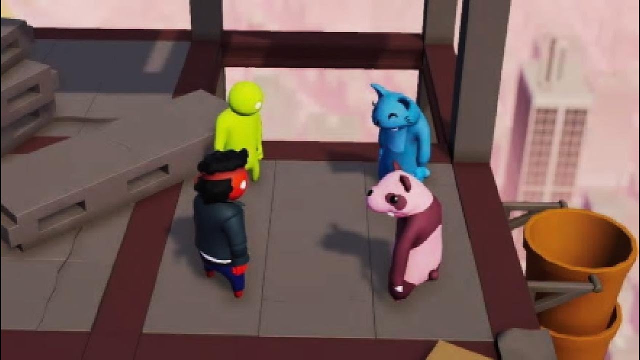 Another Crazy Gang Beasts Game - first to 5