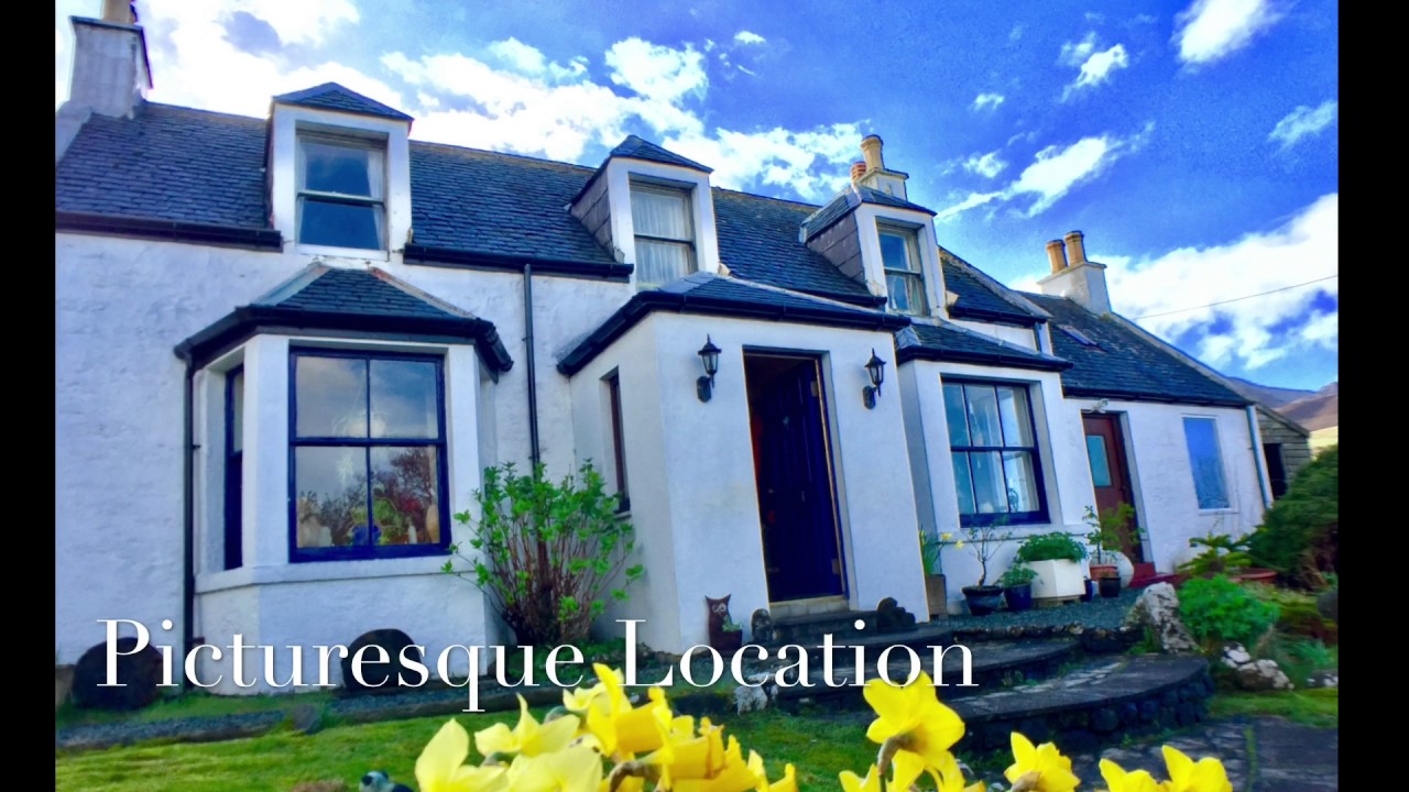Amazing Croft House for Sale on The Isle of Skye + Workshop