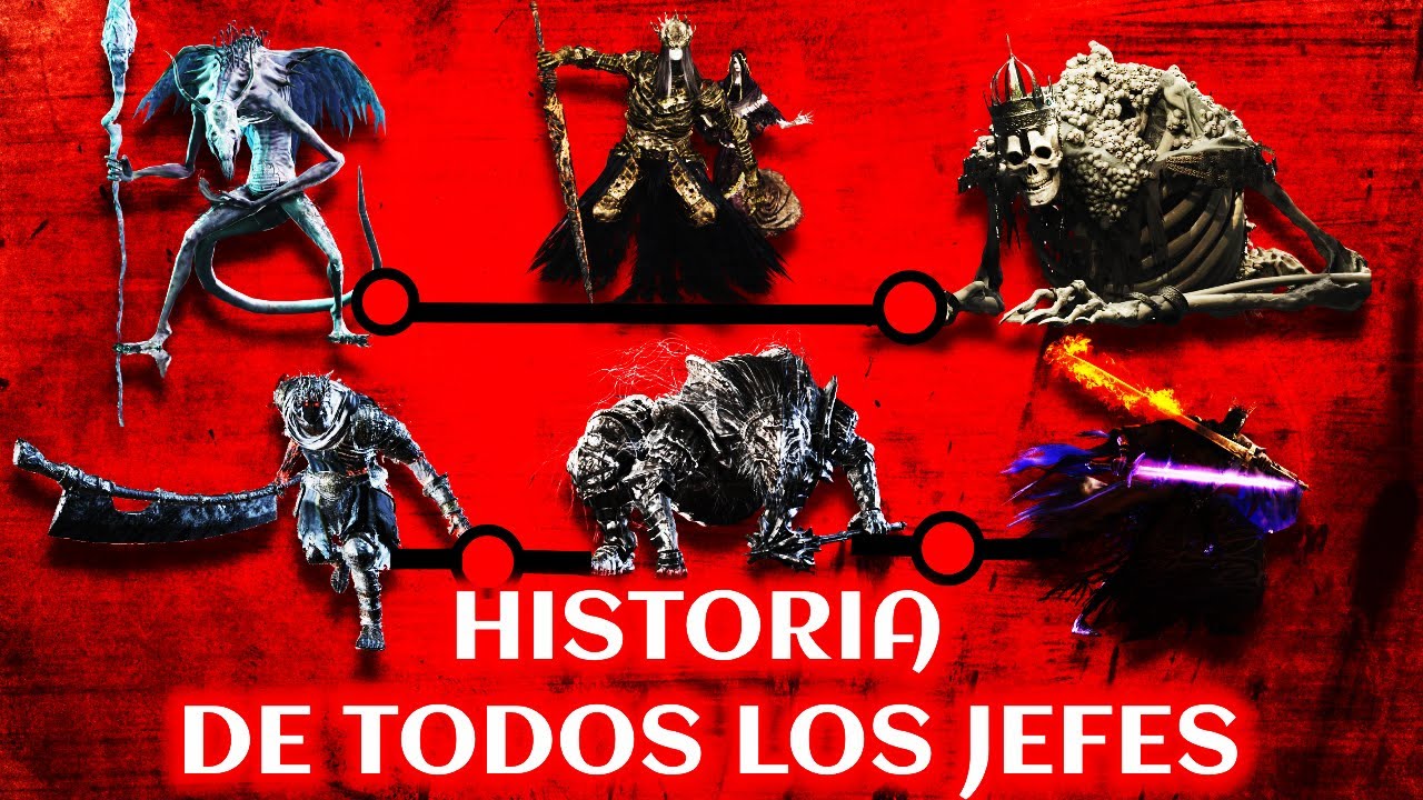 DARK SOULS LORE : ENTENDER la historia de todos los jefes PRINCIPALES de Dark Souls.