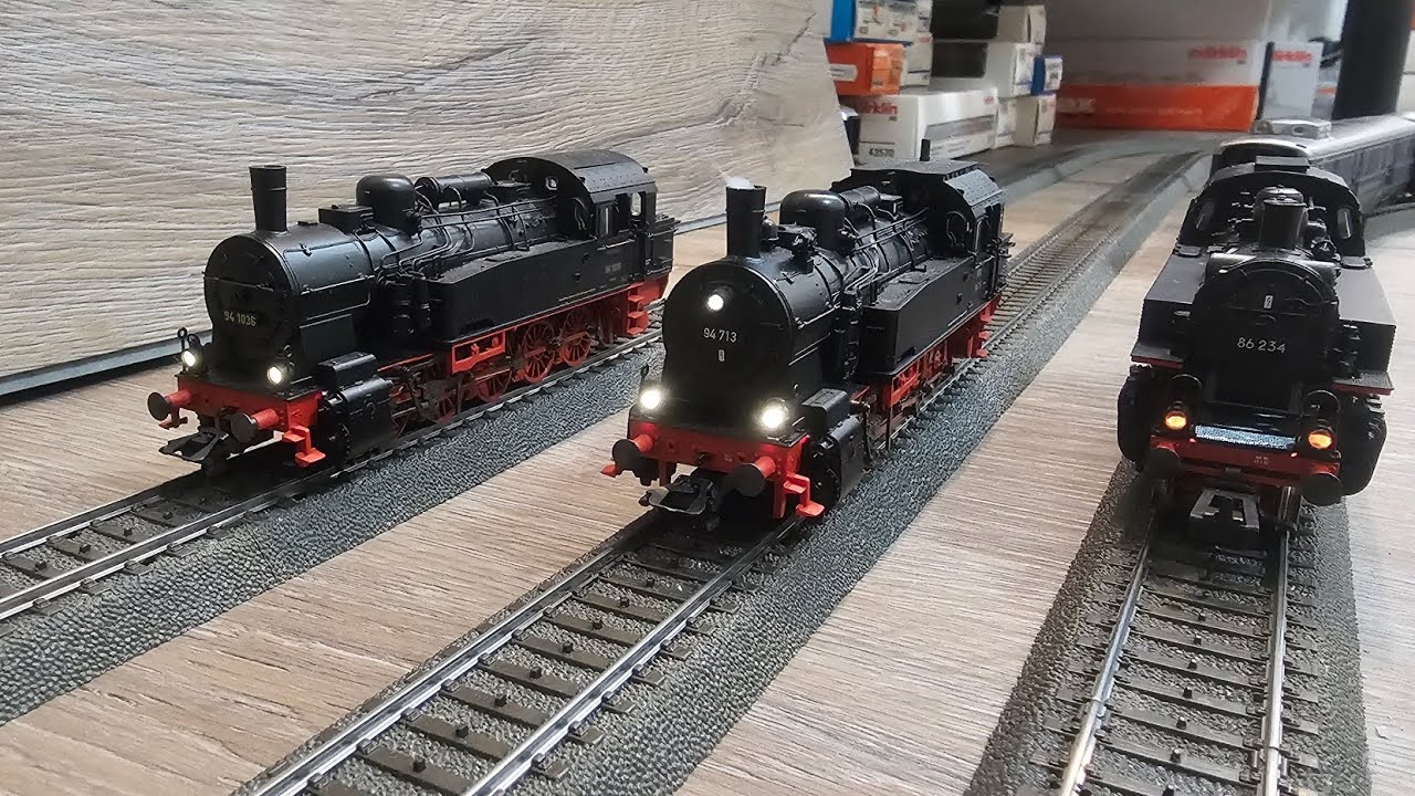 [Teil 175] Zum Erscheinen der neuen märklin BR 86 und  BR 94 - die etwas älteren Modelle