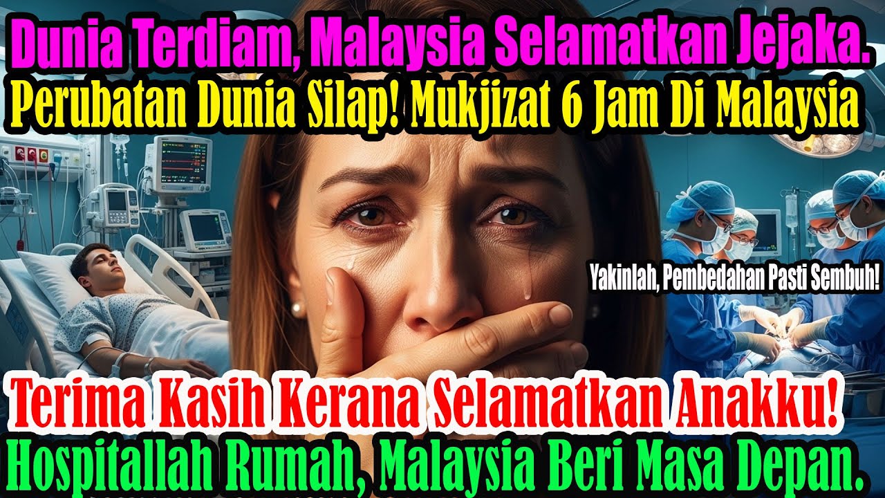 Seluruh Dunia Tidak Berdaya, Ibu Tersungkur di Sisi Anak. Keajaiban Luar Biasa Muncul dari Malaysia