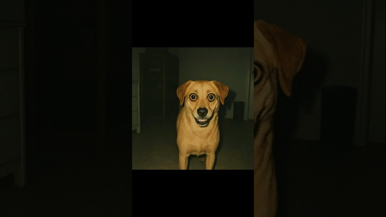 Don&rsquo;t Ignore Your Dog Staring At You At Midnight #scary #shorts #creepy