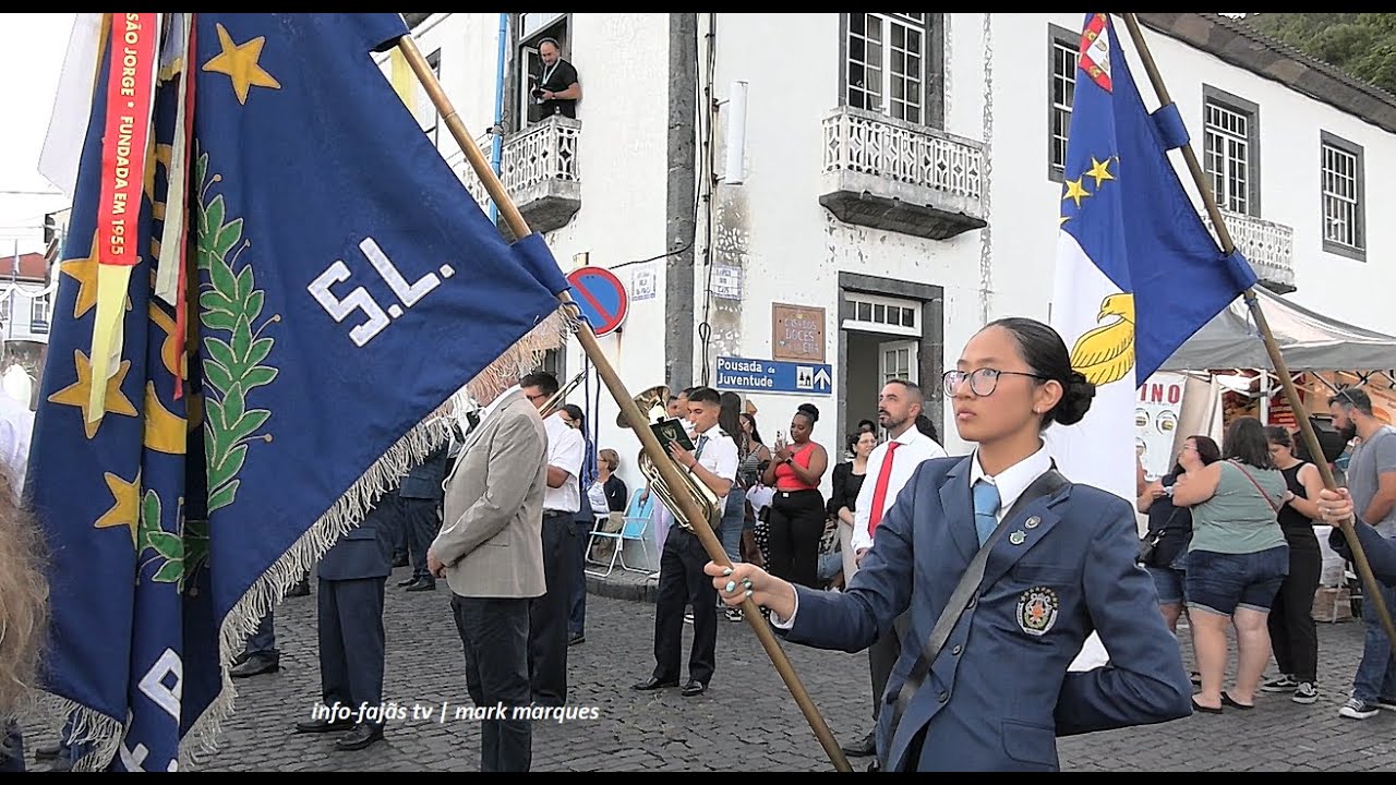 “RECREIO DE SÃO LÁZARO” Desfila no Festival de Julho 2025 – Calheta – Ilha de São Jorge (10.07.2025)