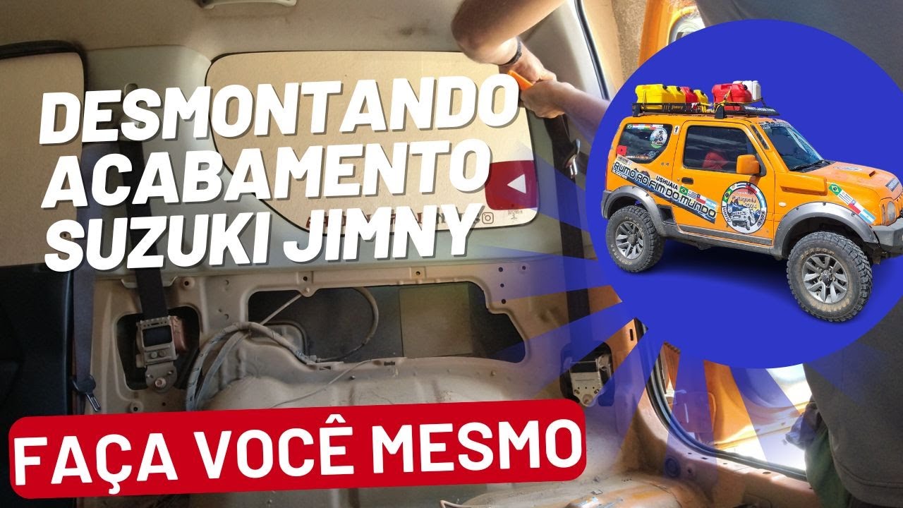 🛠🛠 Como desmontar os acabamentos internos do suzuki jimny 🛠🛠