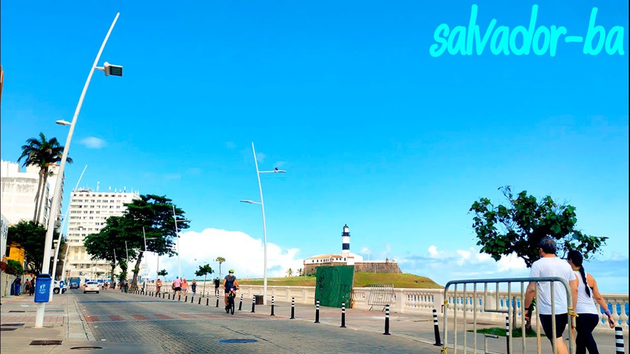 Salvador Bahia 4K - Passando por Pituba, Rio Vermelho, Ondina, Barra, Farol, Patamares, Piatã...