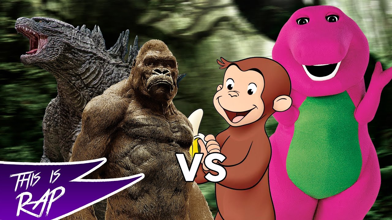 Godzilla y Kong vs Jorge y Barney. Batalla de Rap ║ This is Brayan