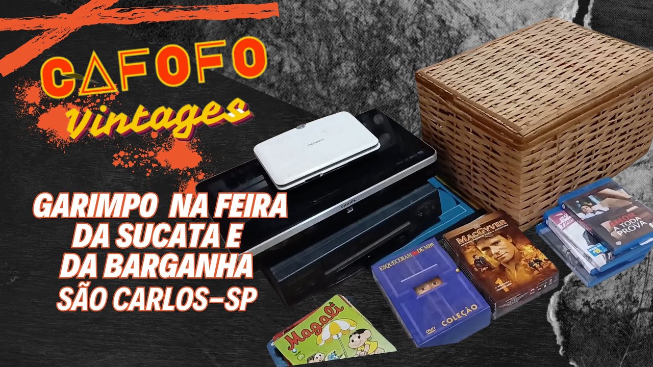 ACHADOS DA FEIRA DA BARGANHA DE SÃO CARLOS-SP 
