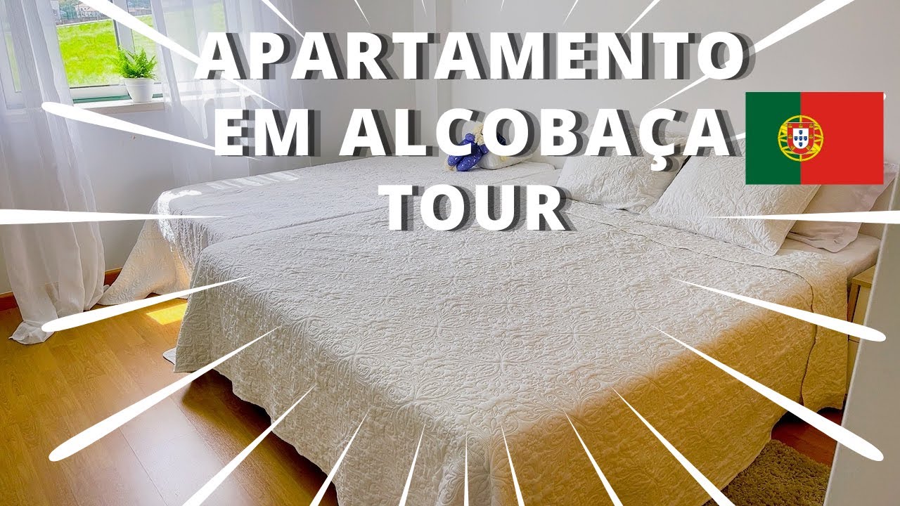 APARTAMENTO EM ALCOBAÇA - LEIRIA - PORTUGAL 🇵🇹| TOUR | QUANTO EU PAGO 💶| Raquel em Portugal♥️