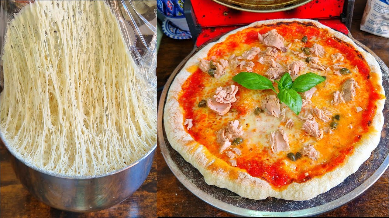 ابن بيتزا تحضروها في ساعة كل أسرار نجاح الوصفة مع مقادير مضبوطة pizza 