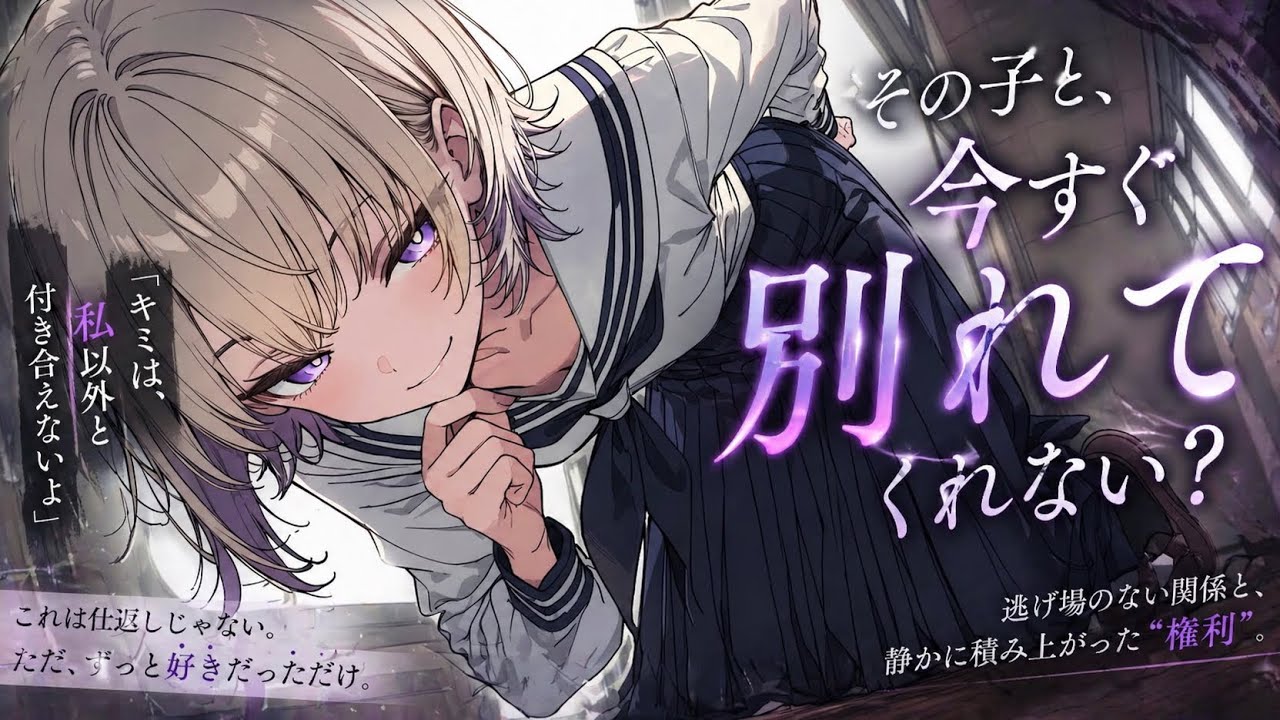 【執着ヤンデレ幼なじみ】命令権を使って彼女と別れさせる&hellip;完全に支配される話【男性向けシチュエーションボイス / ASMR】