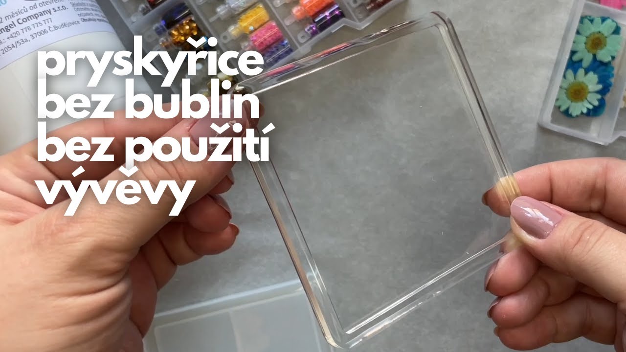 Jak odstranit bublinky z pryskyřice | Resin Studio