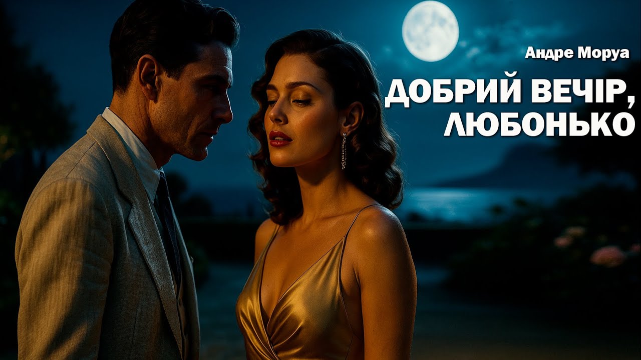 ДОБРИЙ ВЕЧІР, ЛЮБОНЬКО - Андре Моруа | Читає Ярослав Макєєв #аудіокнигиукраїнською