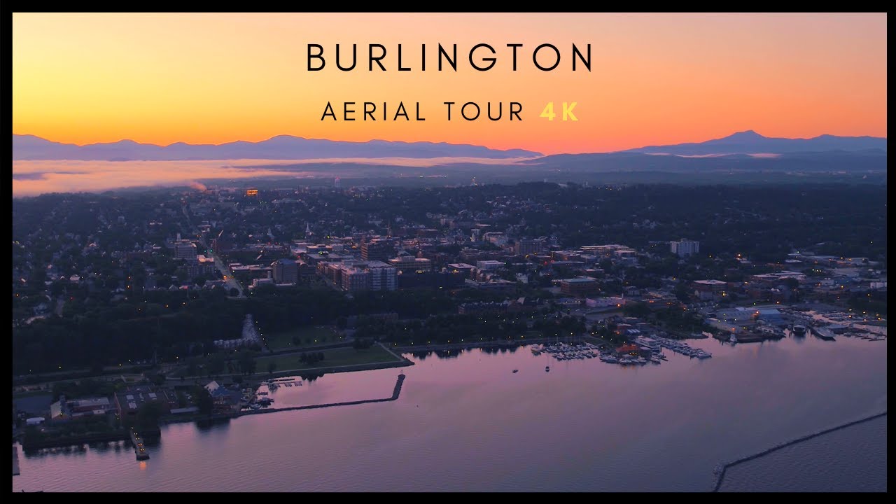 BURLINGTON - 4K AERIAL DRONE