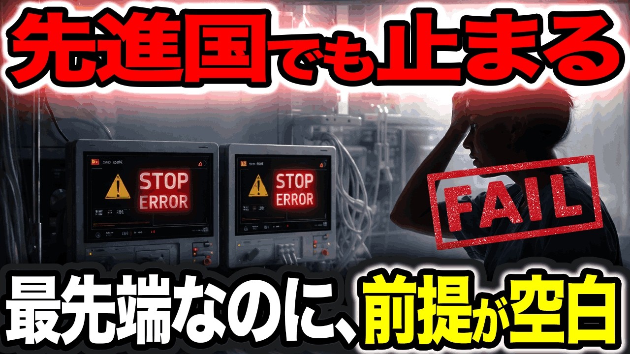 【なぜ先進国でも止まるのか】日本の前提が通用しない7カ国【ゆっくり解説】