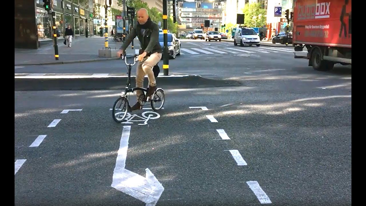 S&auml;krare v&auml;nstersv&auml;ng f&ouml;r cyklister | Trafikverket