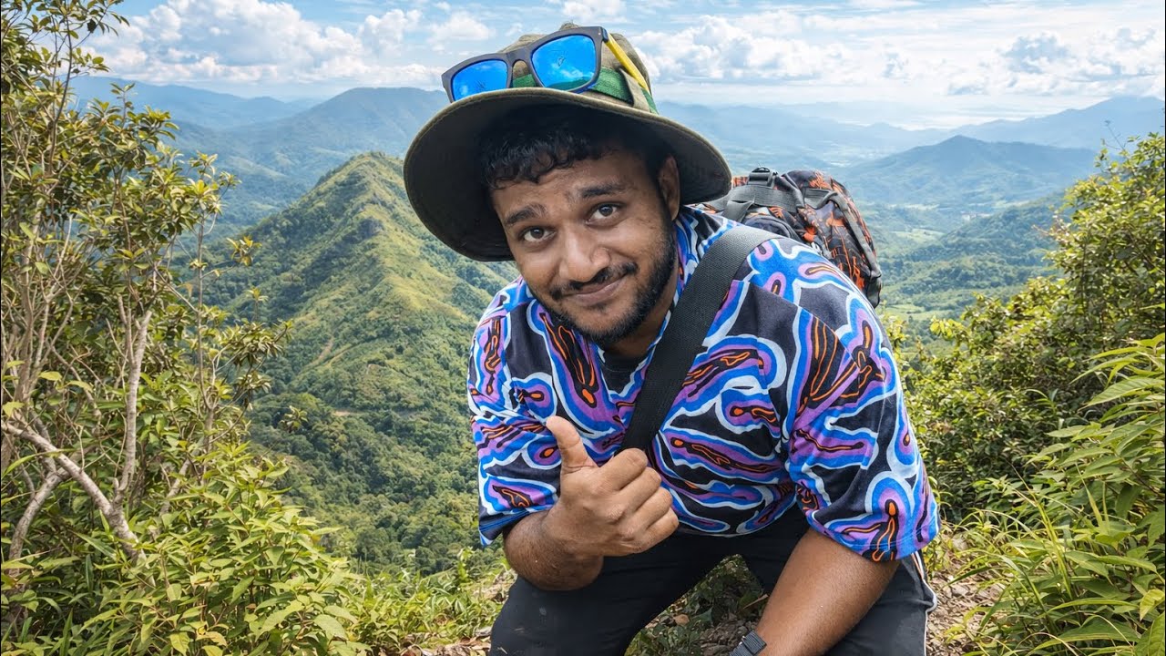 VLOG 34 : උඩටම යන්න වුණේ පයින් | Kelebokka 360 view point | Solo Hike 