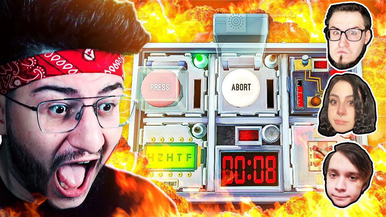 ТРИ САПЕРА И ВСЕГО ОДНА ОШИБКА, ЧТОБЫ ОБЕЗВРЕДИТЬ БОМБУ (Keep Talking and Nobody Explodes)