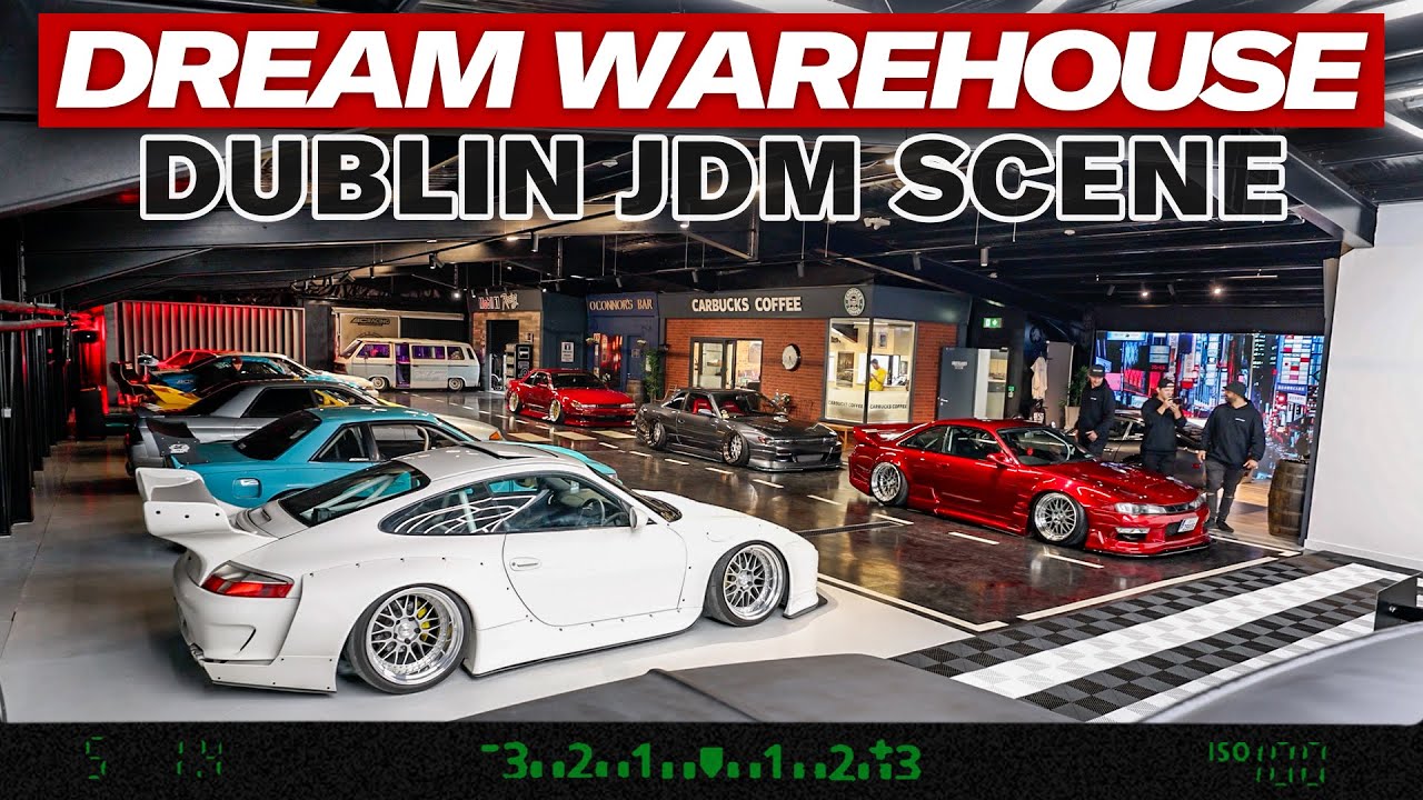 City INSIDE a Warehouse: Drift Games HQ in Dublin, Ireland & LZ World Tour | Capturing Car Culture