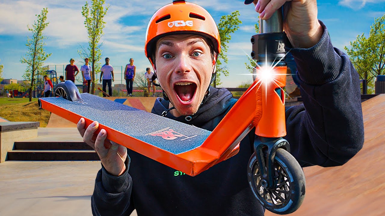 Ich Designe MEINEN Eigenen Custom Stunt-Scooter!