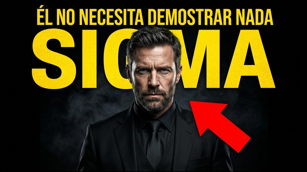 Lo m&aacute;s aterrador del hombre sigma es que no necesita demostrar nada
