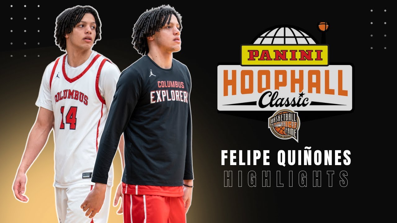 Felipe Quiñones Highlights | Hoop Hall Classic 2025 | ESPN & NBA TV Performance | Puerto Rico 🇵🇷