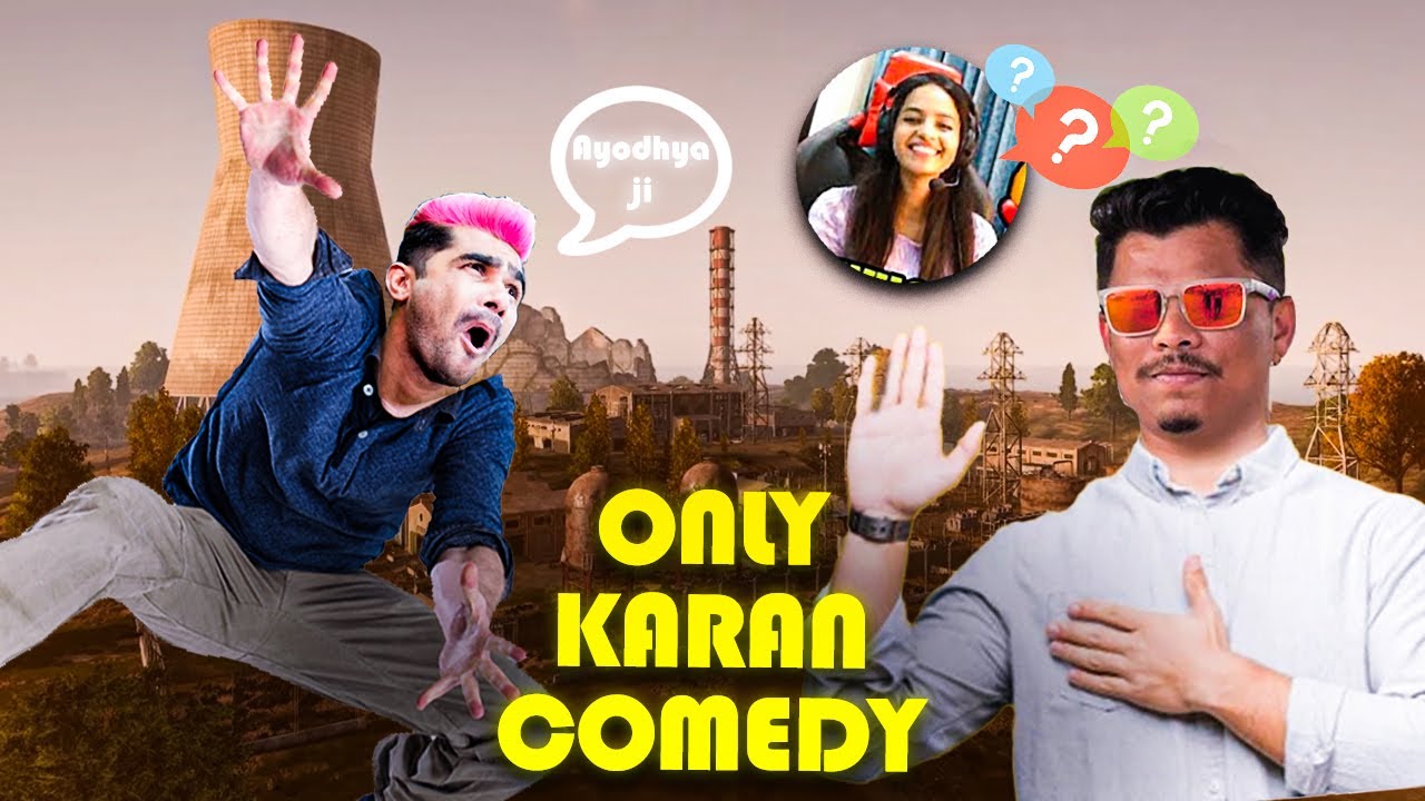 Only Karan Comedy in Bgmi