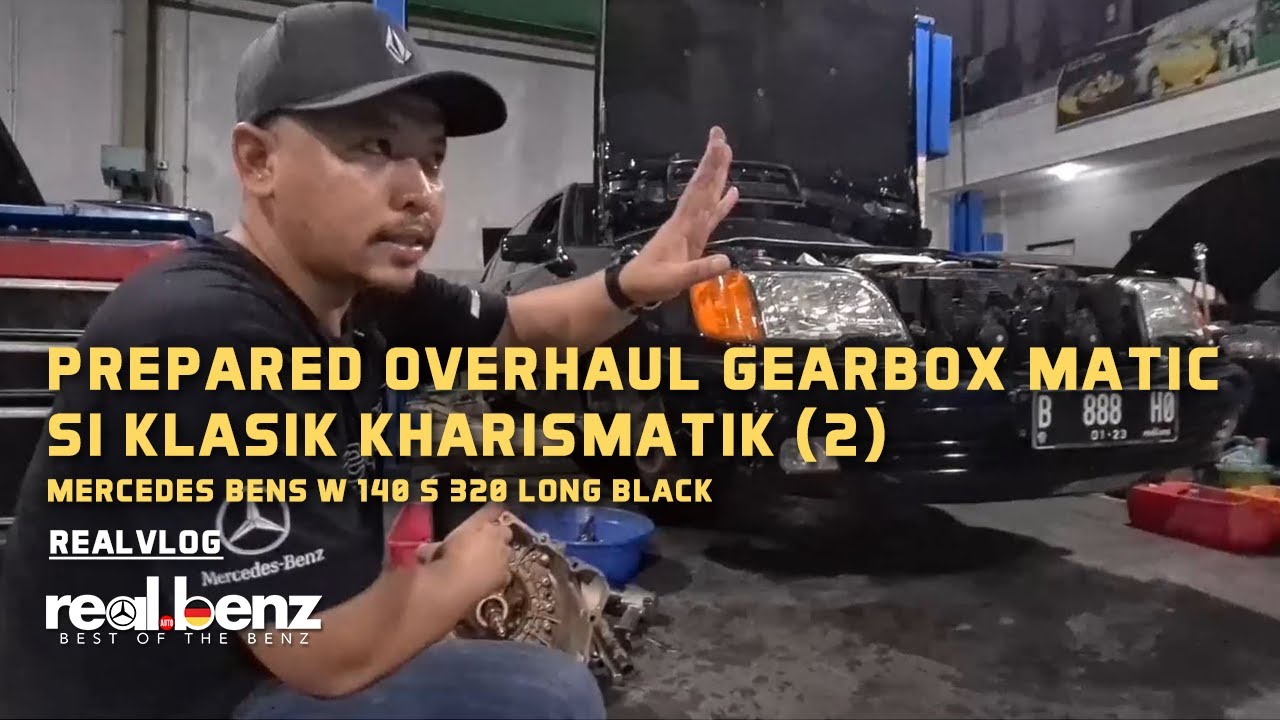 PREPARED OVERHAUL GEARBOX MATIC SI KLASIK KHARISMATIK (2) (REALVLOG)