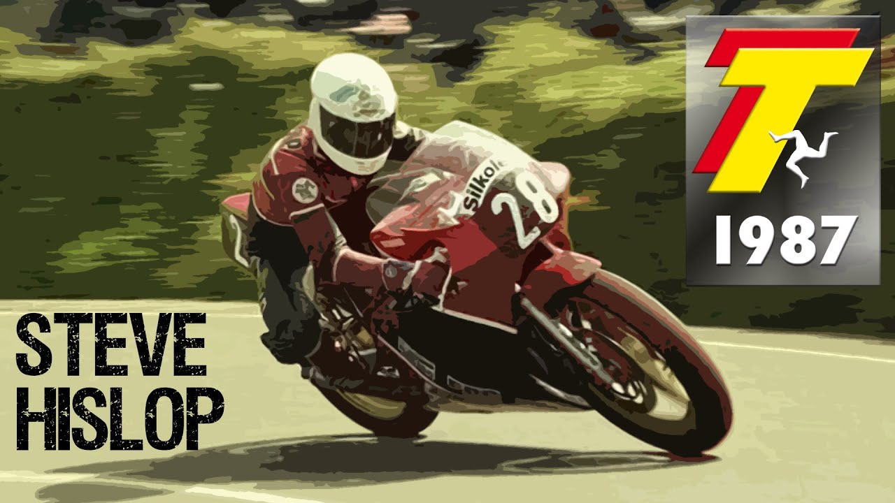 Steve Hislop's first Isle of Man TT Win | 1987 Formula 2 Race