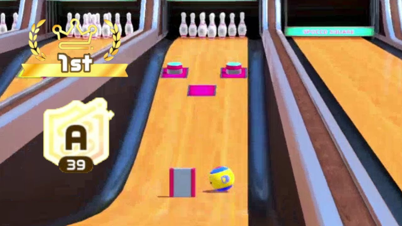 REACHING MAX A RANK (A39) in Switch Sports Bowling! (Full Match)