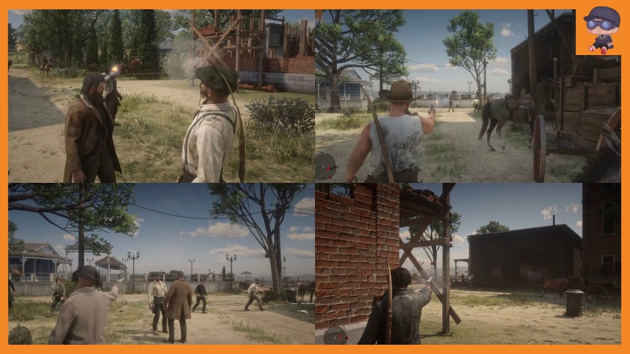 McGees vs Darnells in Blackwater (Multi-POV) | GoldRush 5.0 | Red Dead RP