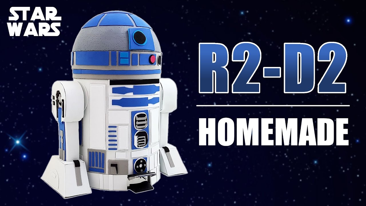 R2-D2 DROID from STAR WARS - HOMEMADE TOY | Creative Minds