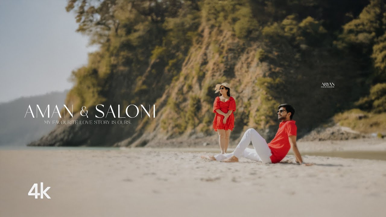 Best Pre Wedding Shoot In Rishikesh | Uttarakhand | Aman & Saloni From Bengaluru |Aryan  Photography