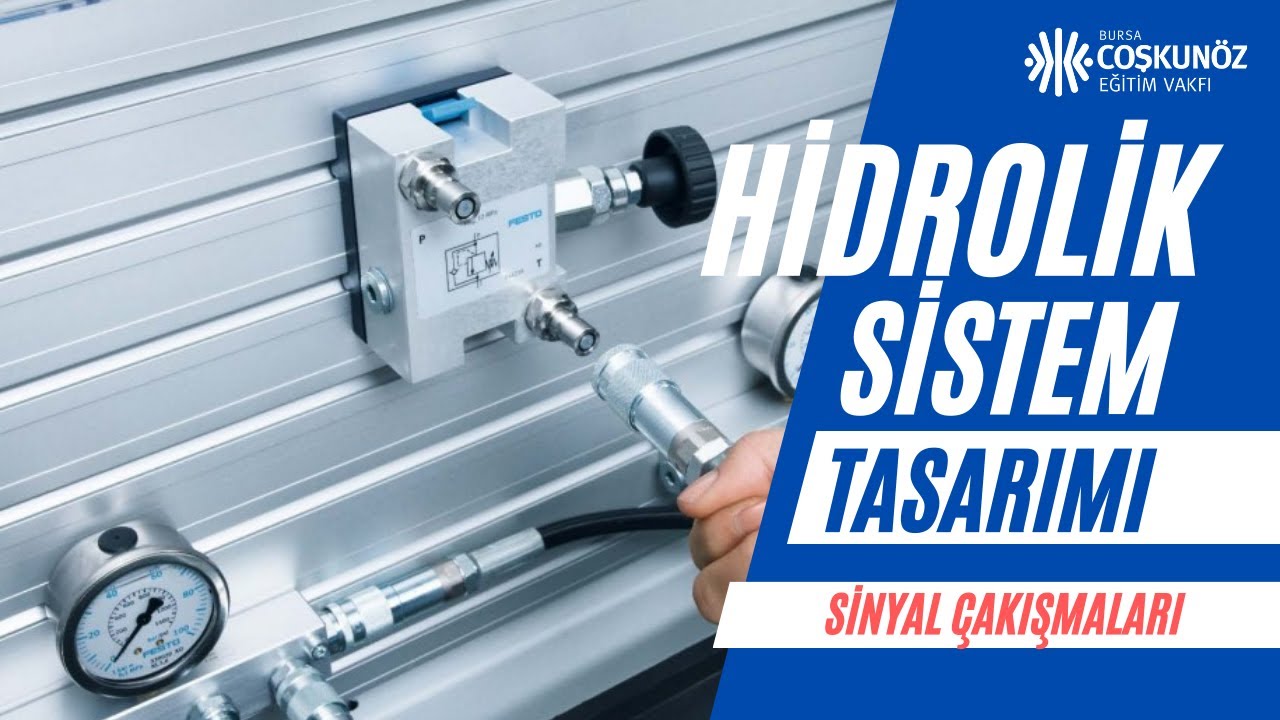 Hidrolik Sistem Tasarımı | Elektrohidrolik Sistemlerde Sinyal Çakışmaları Nasıl çözülür ?
