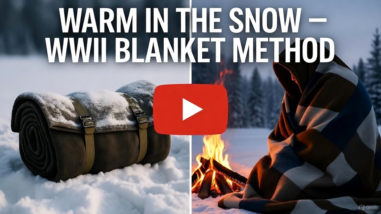 Forget Sleeping Bags &mdash; These WWII Blanket Tricks Outsmarted Winter Snow