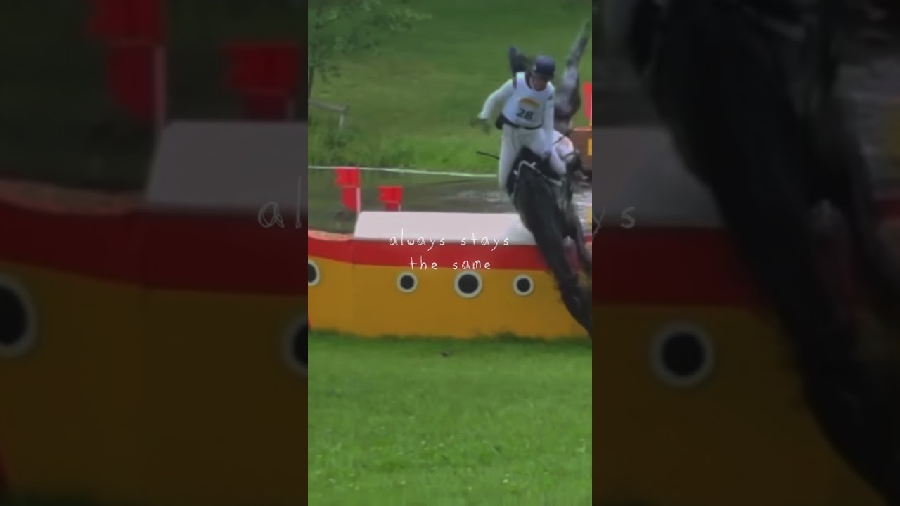 My biggest fear: Rotational Falls. What&rsquo;s yours? |Not my video| #horse #equestrian #horsefails