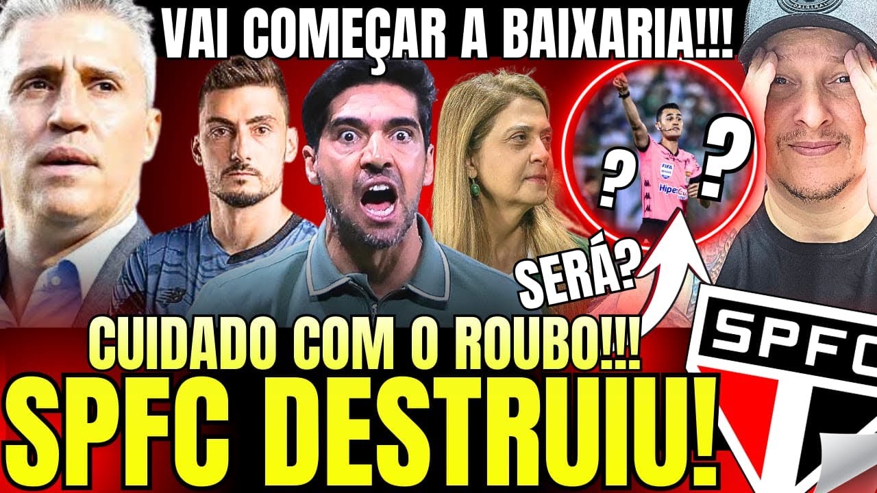 COLOSSAL! O SPFC FEZ DE NOVO E CALOU MUITAS BOCAS…| CUIDADO NO CLÁSSICO! + RAFAEL, A LENDA! 