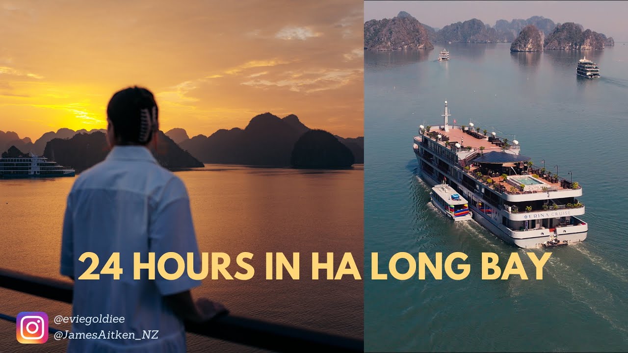 24 Hours in Ha Long Bay | Erina Cruise Adventure | Doco style travel film