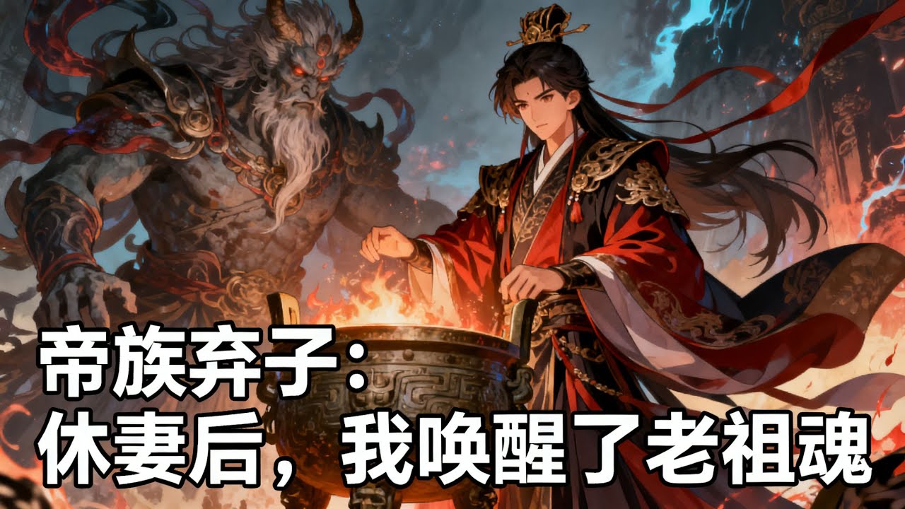 《帝族棄子：休妻後，我喚醒了老祖魂》被大帝之女當衆羞辱退婚，我以血祭鼎喚醒十萬年前鎮魔先祖，九大帝族顫抖：當年是誰躲 behind 我族身後苟活？