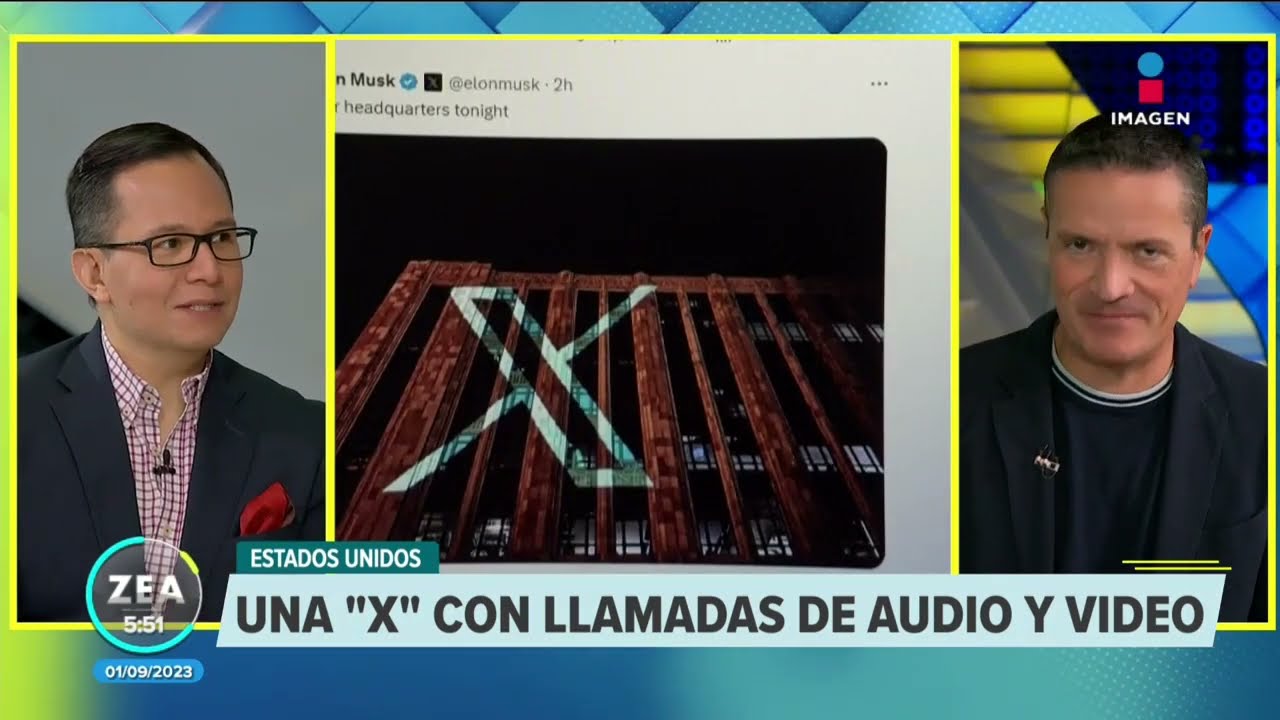Red social X ofrecer&aacute; llamadas de audio y video | Noticias con Francisco Zea