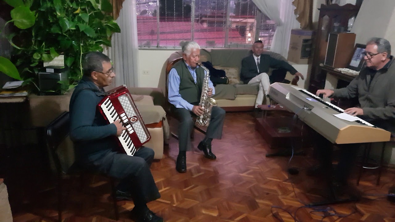 Que siga la farra - San Juanito. Música instrumental con saxofón, acordeón y piano.