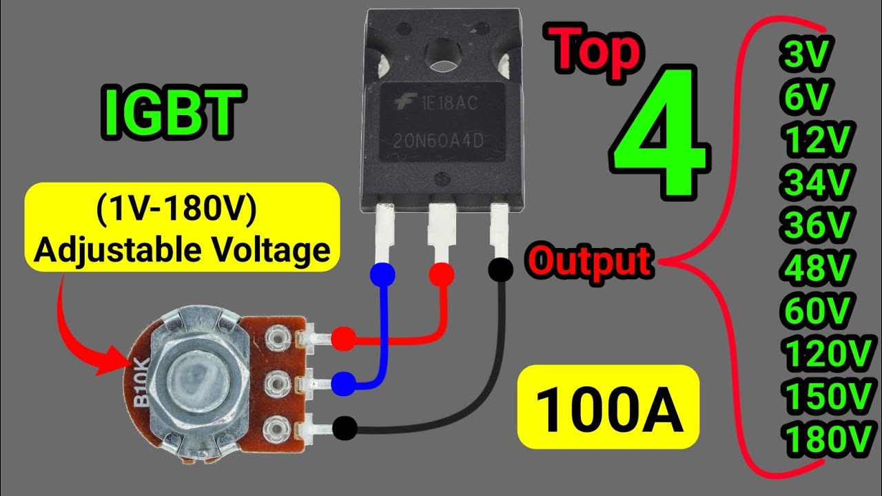 Top 4 Adjustable Voltage Regulator Circuits Anyone Can Make in 2025