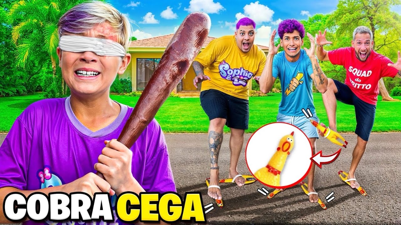 ERA PRA SER SÓ UM COBRA CEGA MAS O PIOR ACONTECEU…