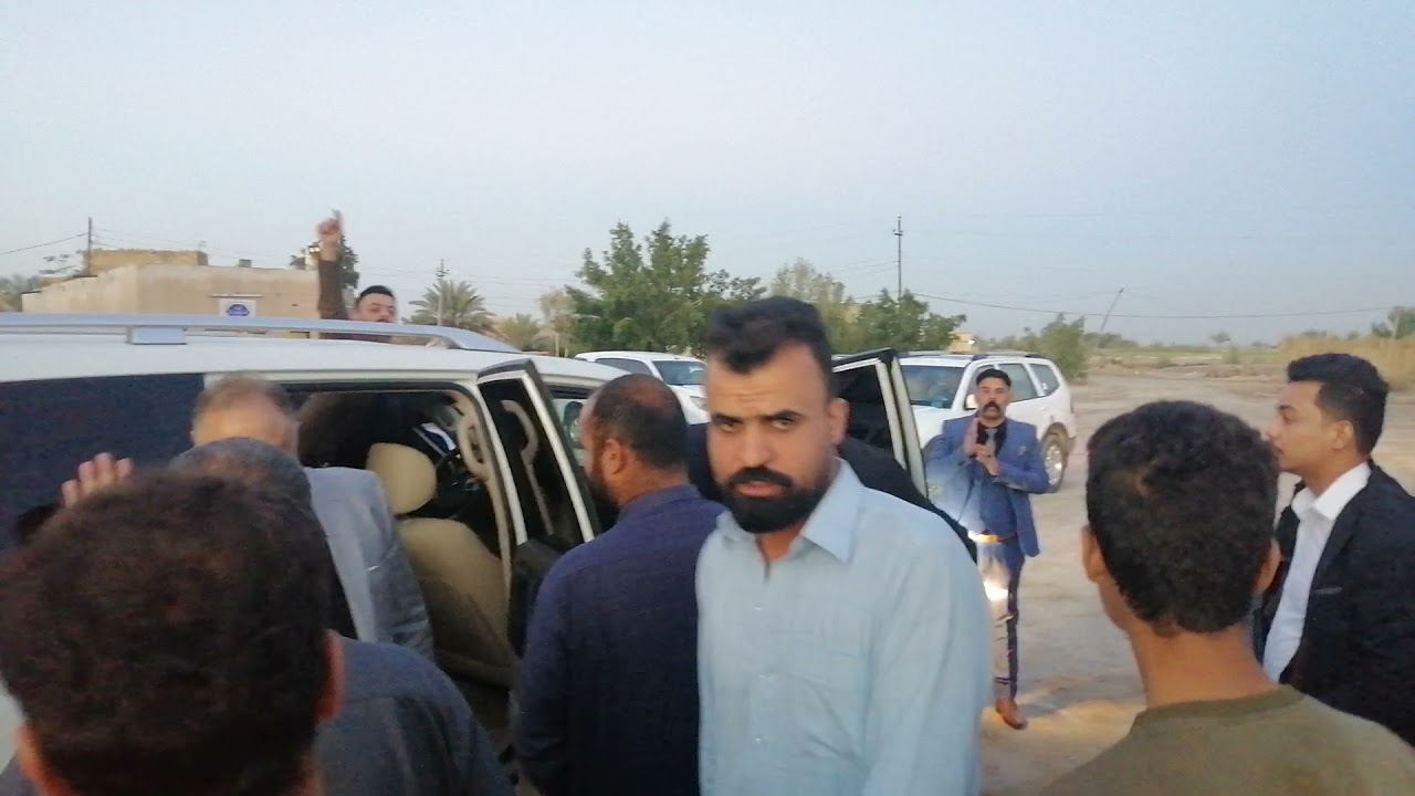 جانب من زيارة نائب رئيس الوزراء العراقي سلام الزوبعي للشيخ خالد ال مزيد ال فرحان شيخ عشائرالجواسم