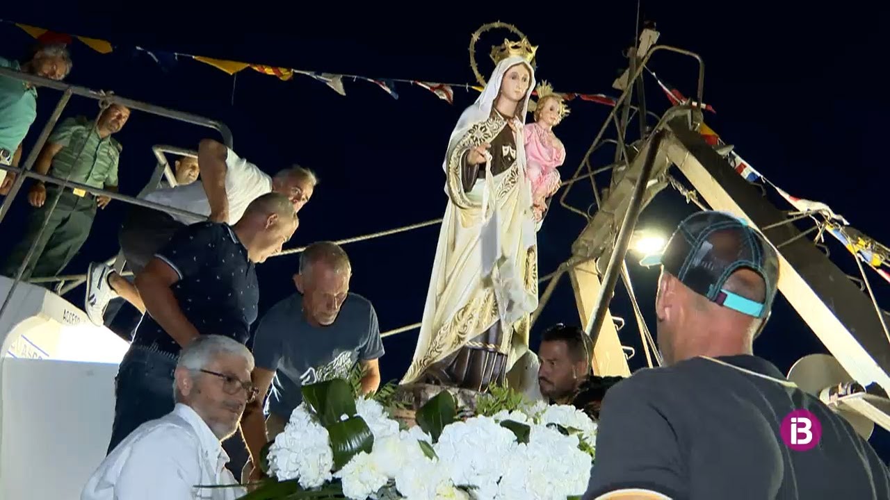 Día grande en La Savina en honor a la Virgen del Carmen. 17/07/2022.