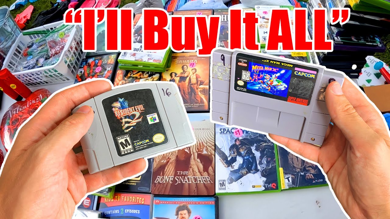 They Were Only $1 Each! - Mega Yard Sale Haul!