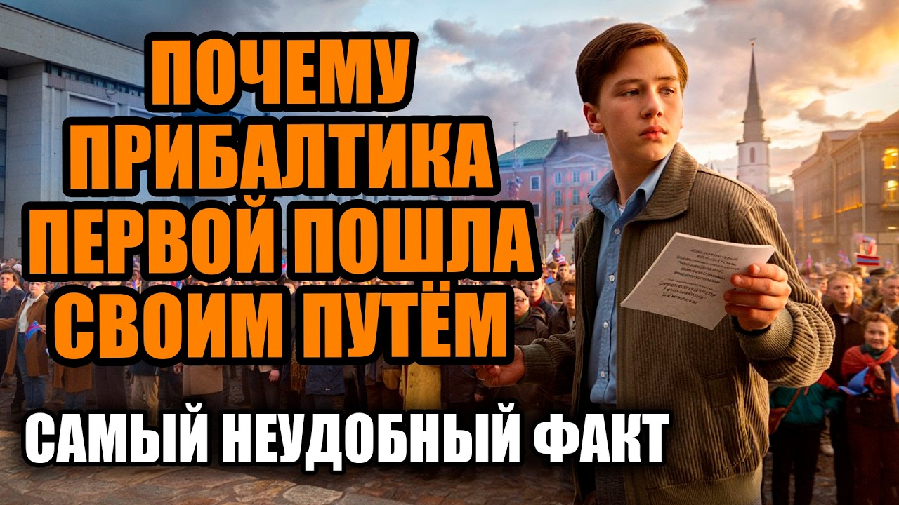 Система СССР сломалась в Прибалтике Главный скрытый фактор