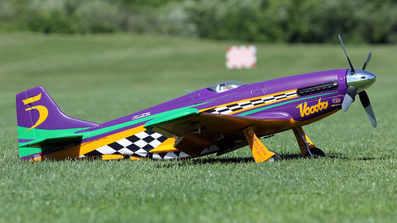 RocHobby Voodoo P-51 PNP Review - Part 1, Intro and Flight