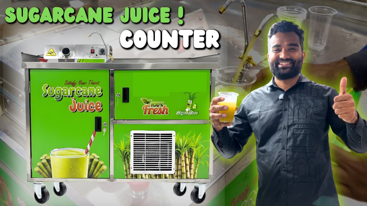 Sugarcane Juice Counter | सबसे अच्छा Ganna Juice Machine 2026 Model