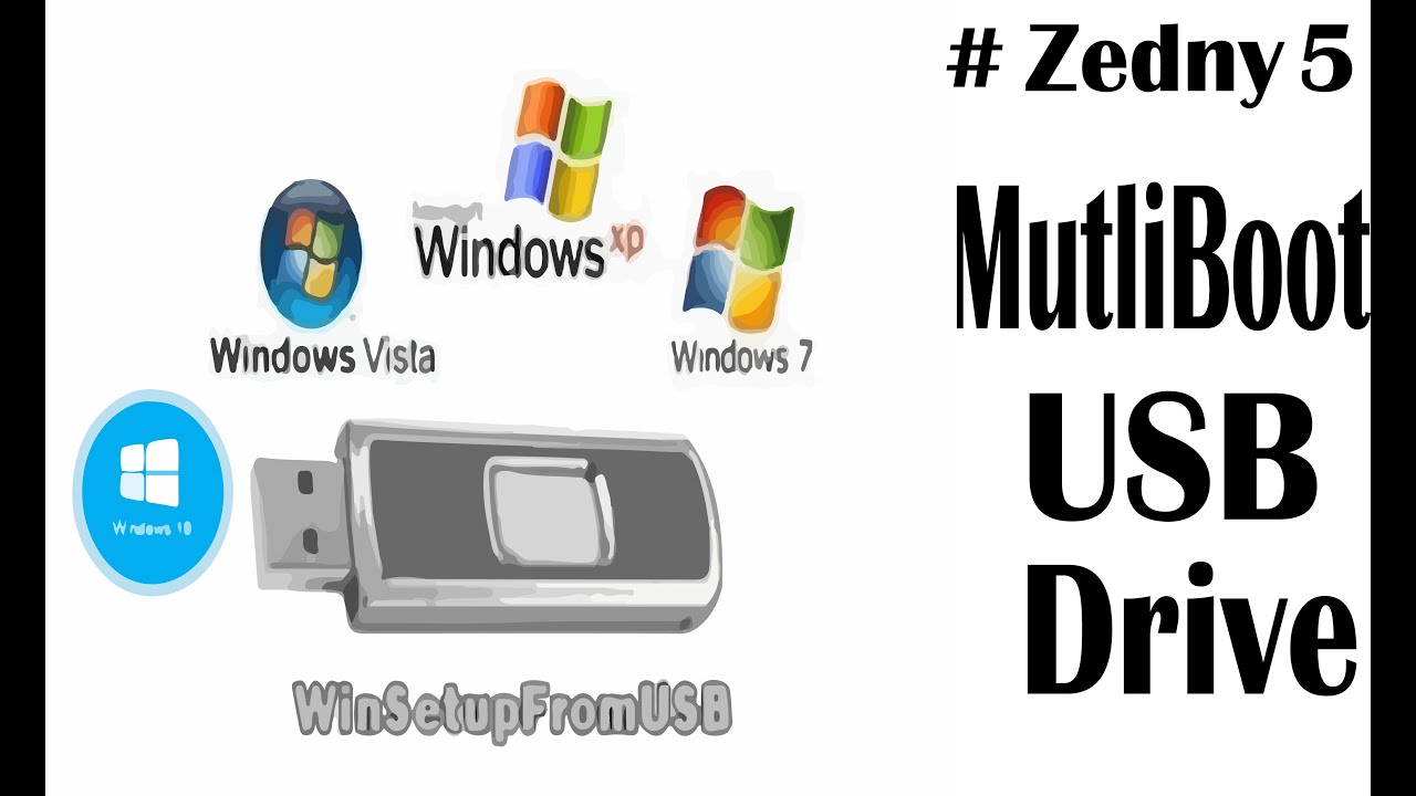 Multiboot USB شرح طريقة حرق أكثر من نسخة ويندوز على فلاشة