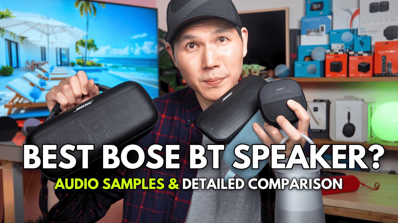 Ranking BOSE Soundlink Bluetooth Speakers - Review | Soundlink Flex, Max, Micro, Revolve+
